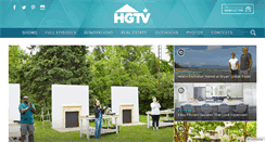Desktop Screenshot of hgtv.ca